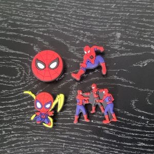 Marvel Spiderman Jibbitz Charms For Crocs